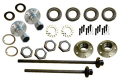 Kit Eixo Flutuante Completo p/ Jeep Willys (canela grossa) Serve no canela fina porém é preciso usinar 